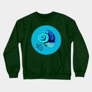 Fish Shell Art 8 Crewneck Sweatshirt